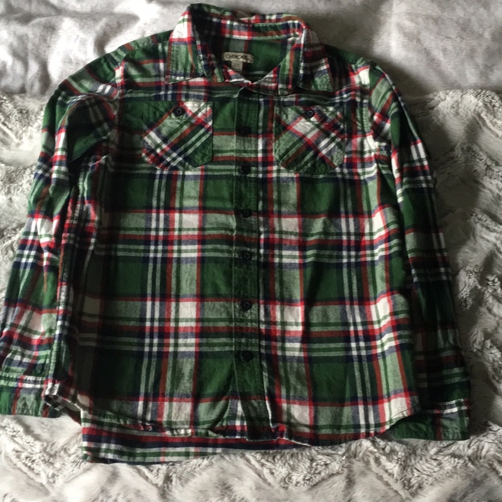 Cherokee boys flannel shirt